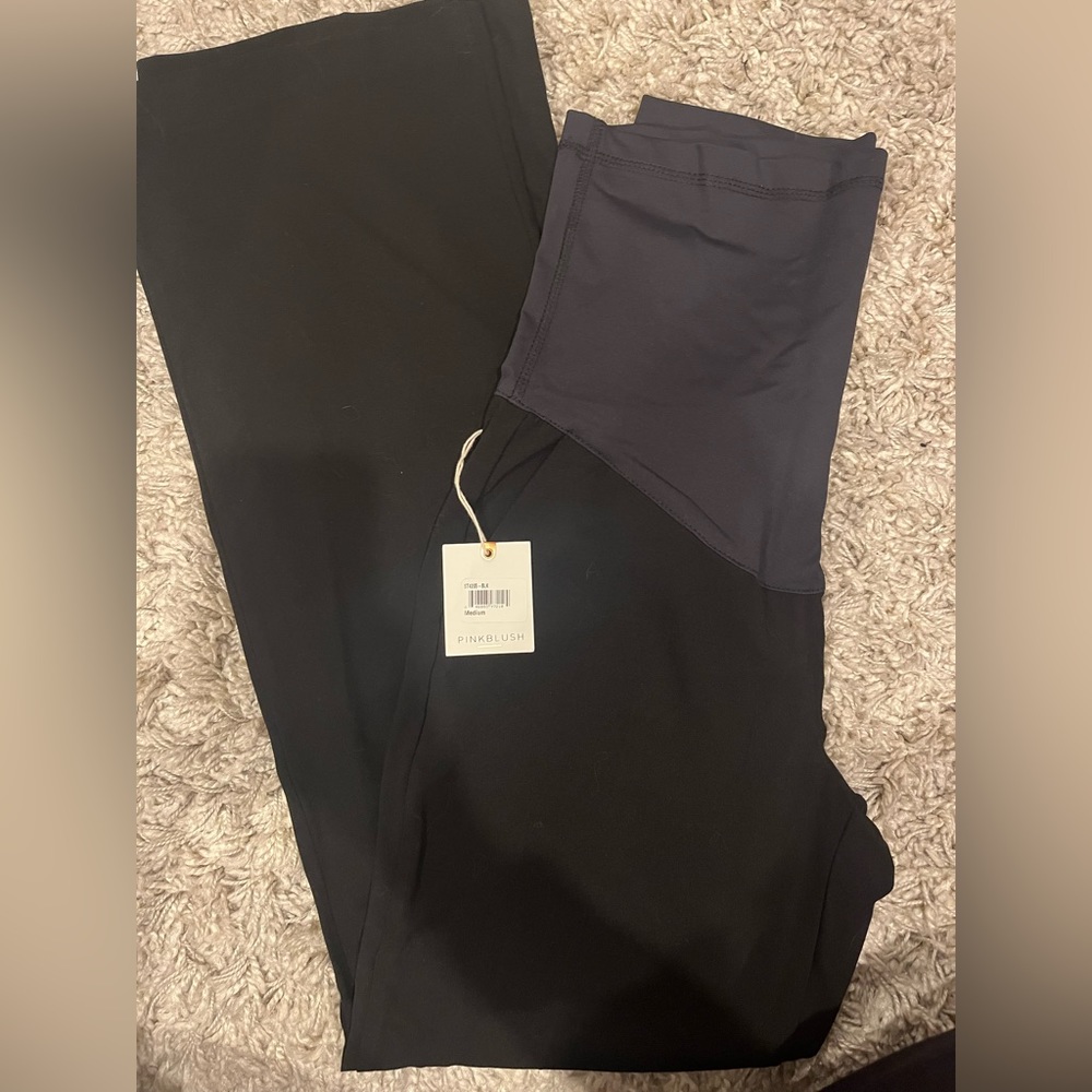 NWT Pink Blush Maternity Dress Pants